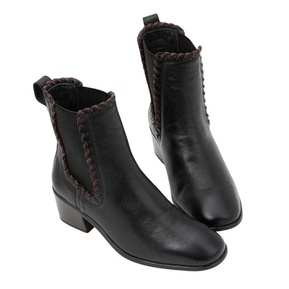 Tradition | Leather | Soft Black - Boot - Naot