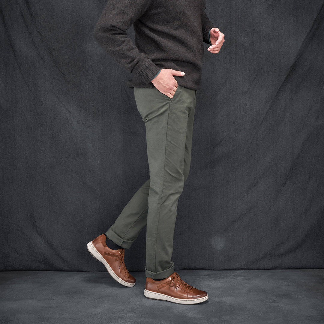 Trevor | Burnished Calf | Tan - Shoe - Dansko