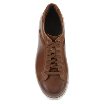 Trevor | Men | Burnished Calf | Tan - shoe - Dansko