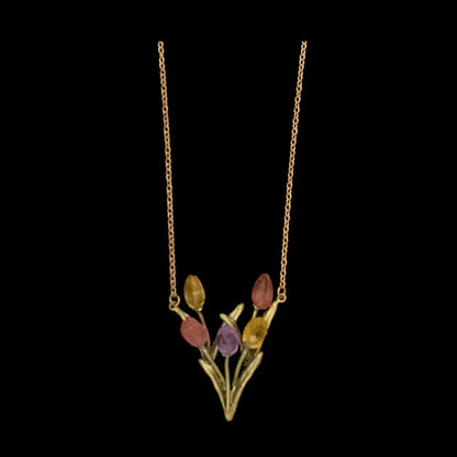 Tulip Pendant Necklace - Jewelry - MICHAEL MICHAUD
