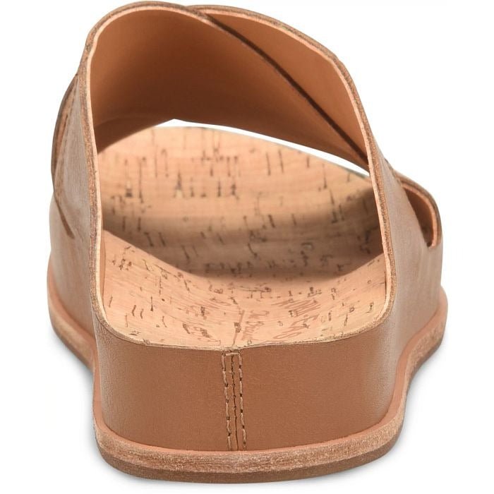 Tutsi Cross - Band | Leather | Terra Brown - sandals - Kork - Ease