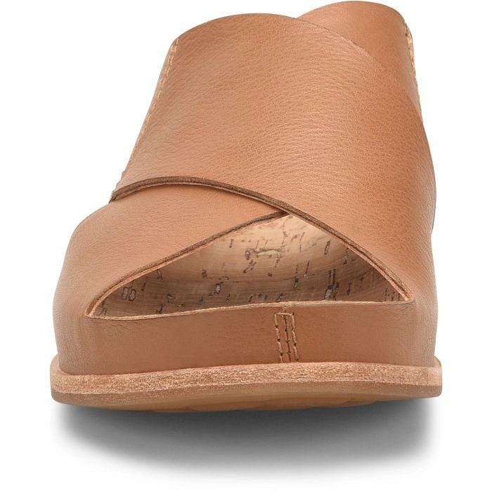 Tutsi Cross - Band | Leather | Terra Brown - sandals - Kork - Ease