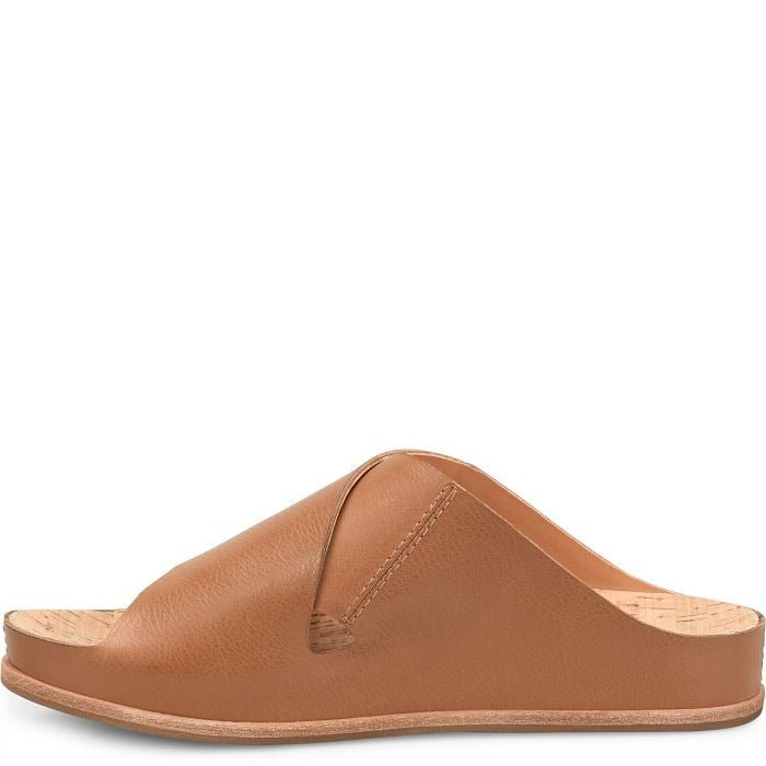 Tutsi Cross - Band | Leather | Terra Brown - sandals - Kork - Ease