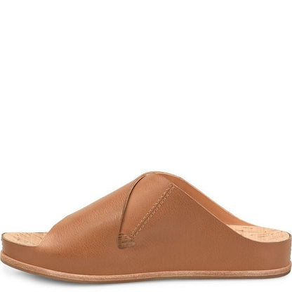 Tutsi Cross - Band | Leather | Terra Brown - sandals - Kork - Ease