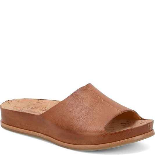 Tutsi | Leather | Brown - sandals - Kork - Ease