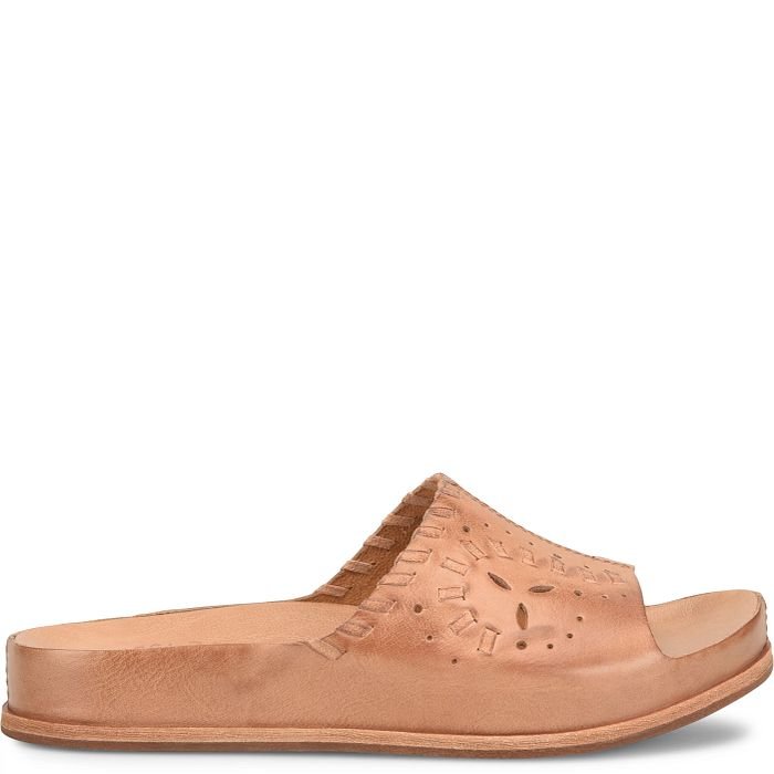 Tutsi Woven | Leather | Tan Brown - sandals - Kork - Ease