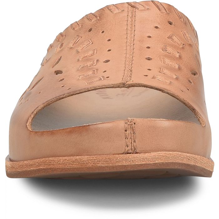 Tutsi Woven | Leather | Tan Brown - sandals - Kork - Ease