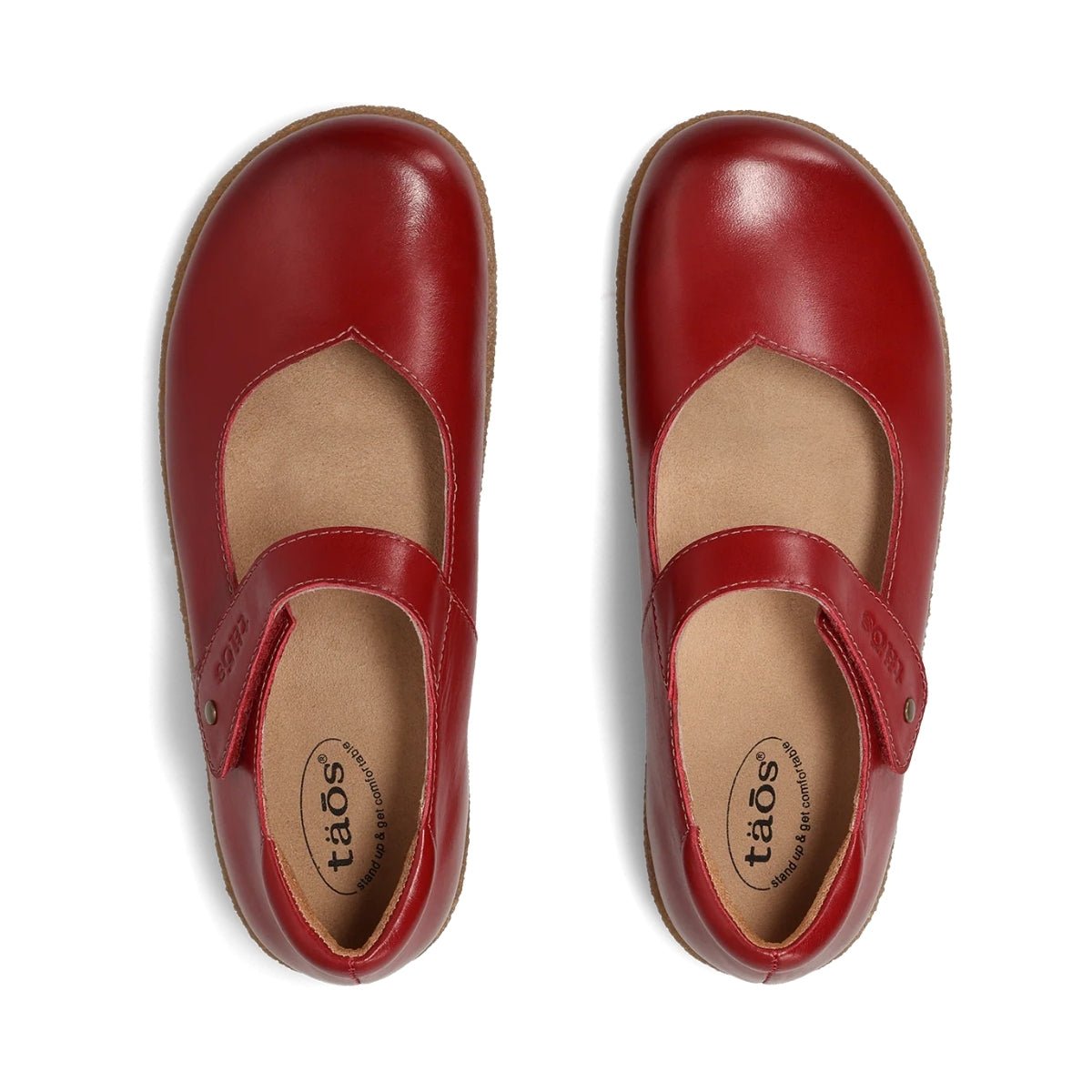 Ultimate | Leather | Red - shoe - Taos