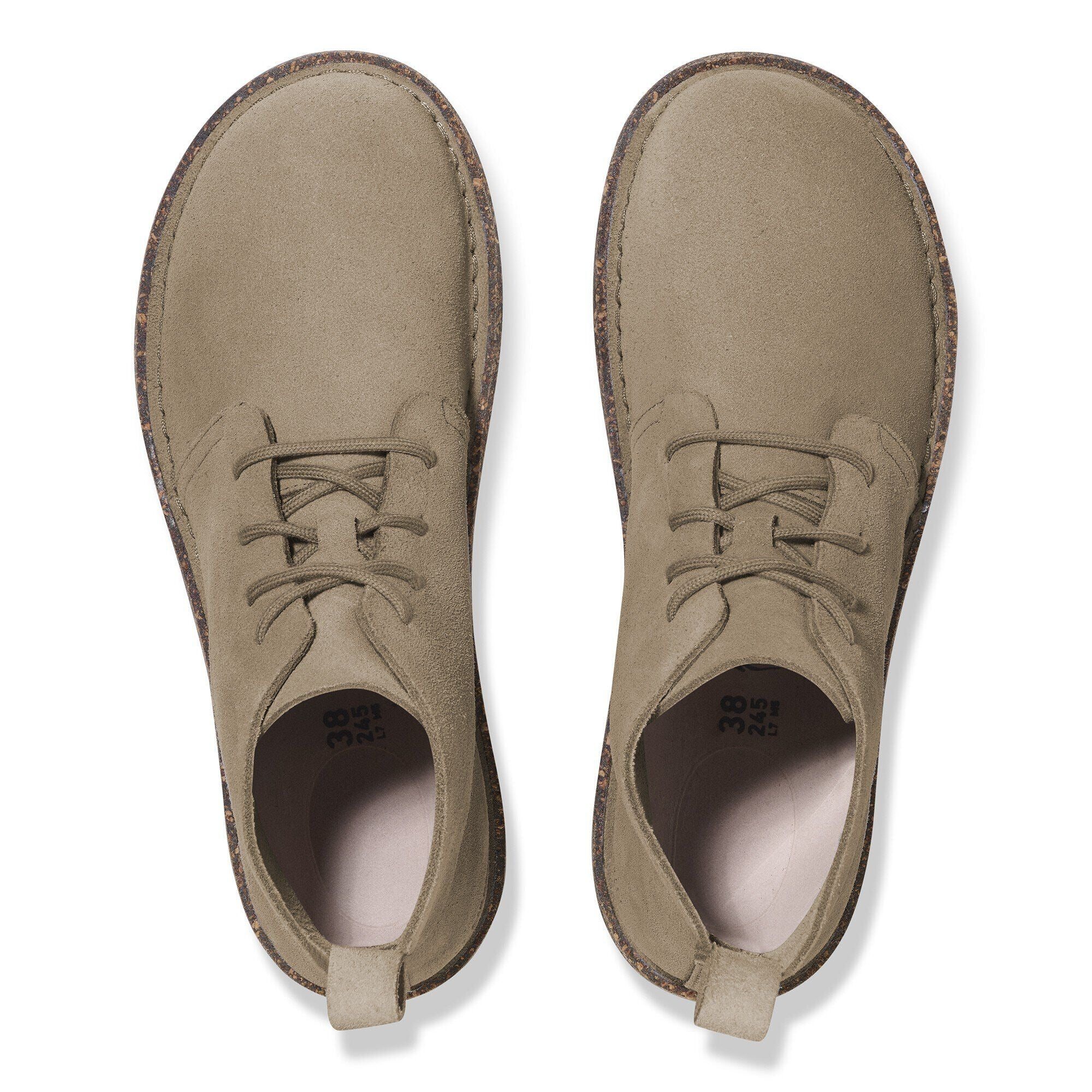 Uppsala Mid | Suede | Taupe – Birkenstock Midtown