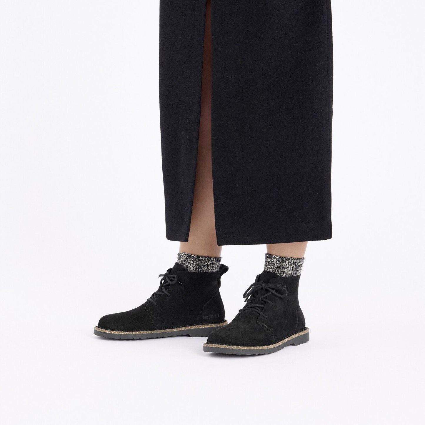 Uppsala Mid | Women | Suede | Black - Boot - Birkenstock