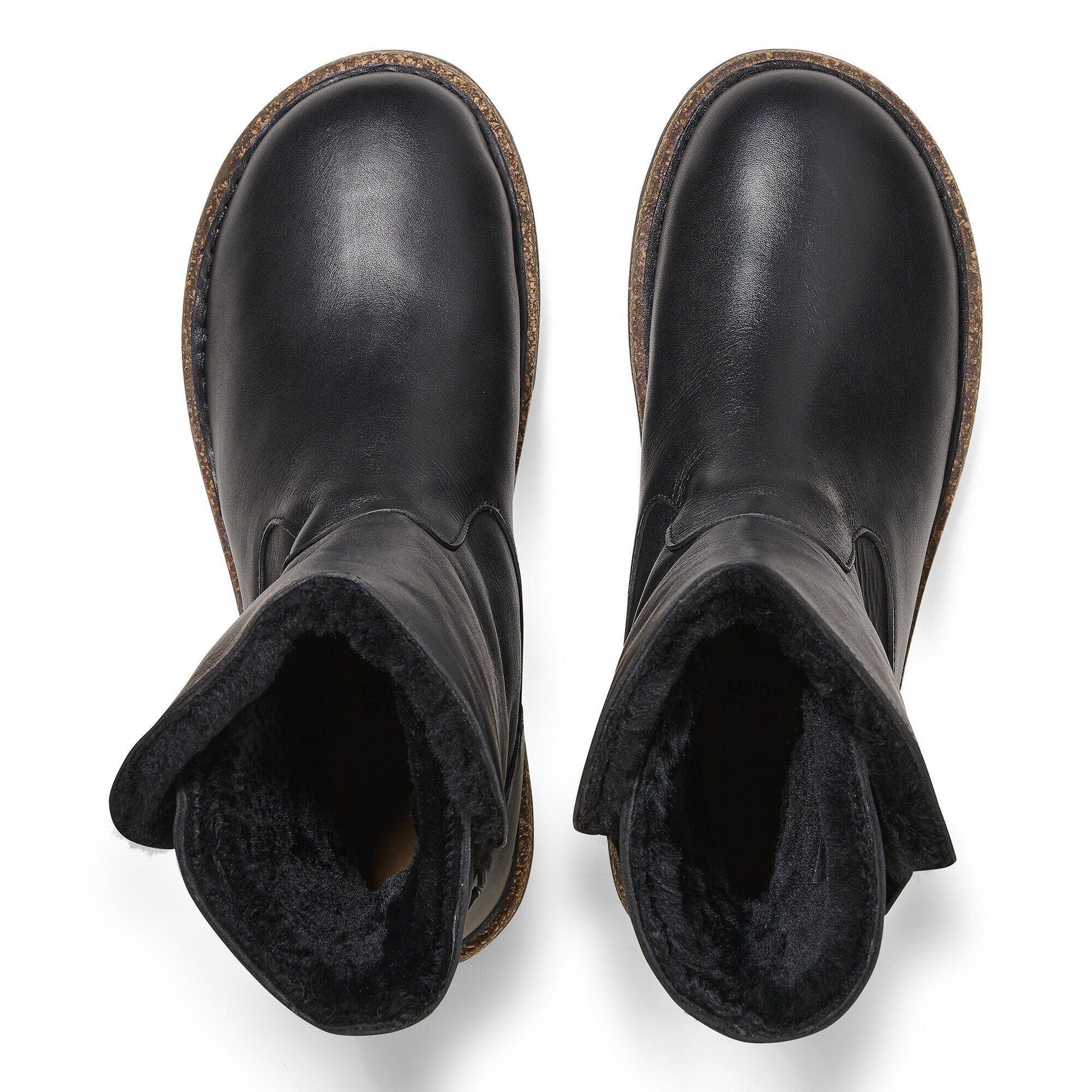 Uppsala Shearling | Leather/Shearling | Black - Boot - Birkenstock
