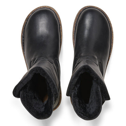 Uppsala Shearling | Leather/Shearling | Black - Boot - Birkenstock