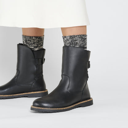 Uppsala Shearling | Leather/Shearling | Black - Boot - Birkenstock
