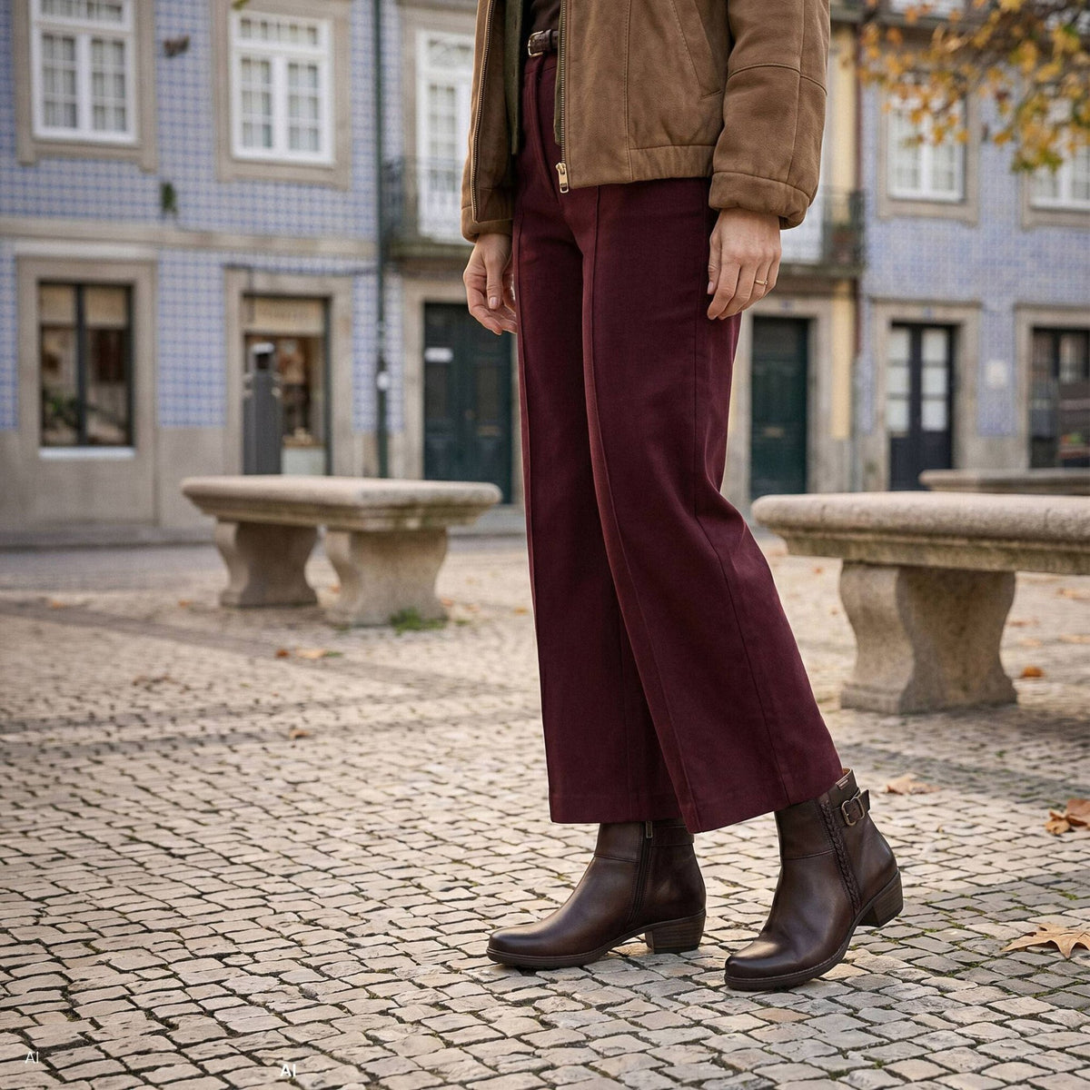 Utiel Mid Boots | Leather | Caoba - Boot - Pikolinos