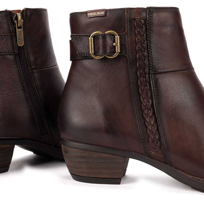 Utiel Mid Boots | Leather | Caoba - Boot - Pikolinos