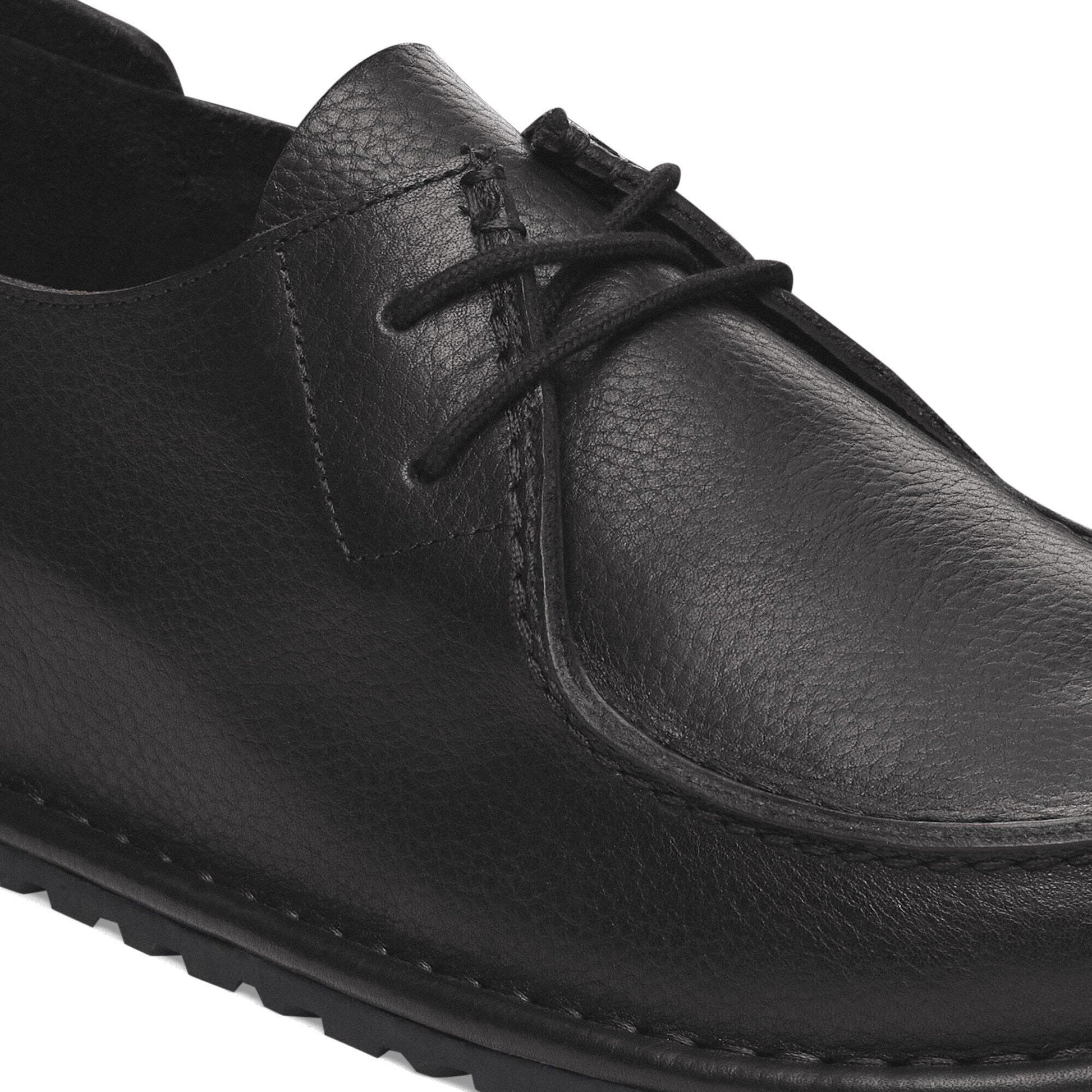 Utti Lace | Leather | Black - shoe - Birkenstock