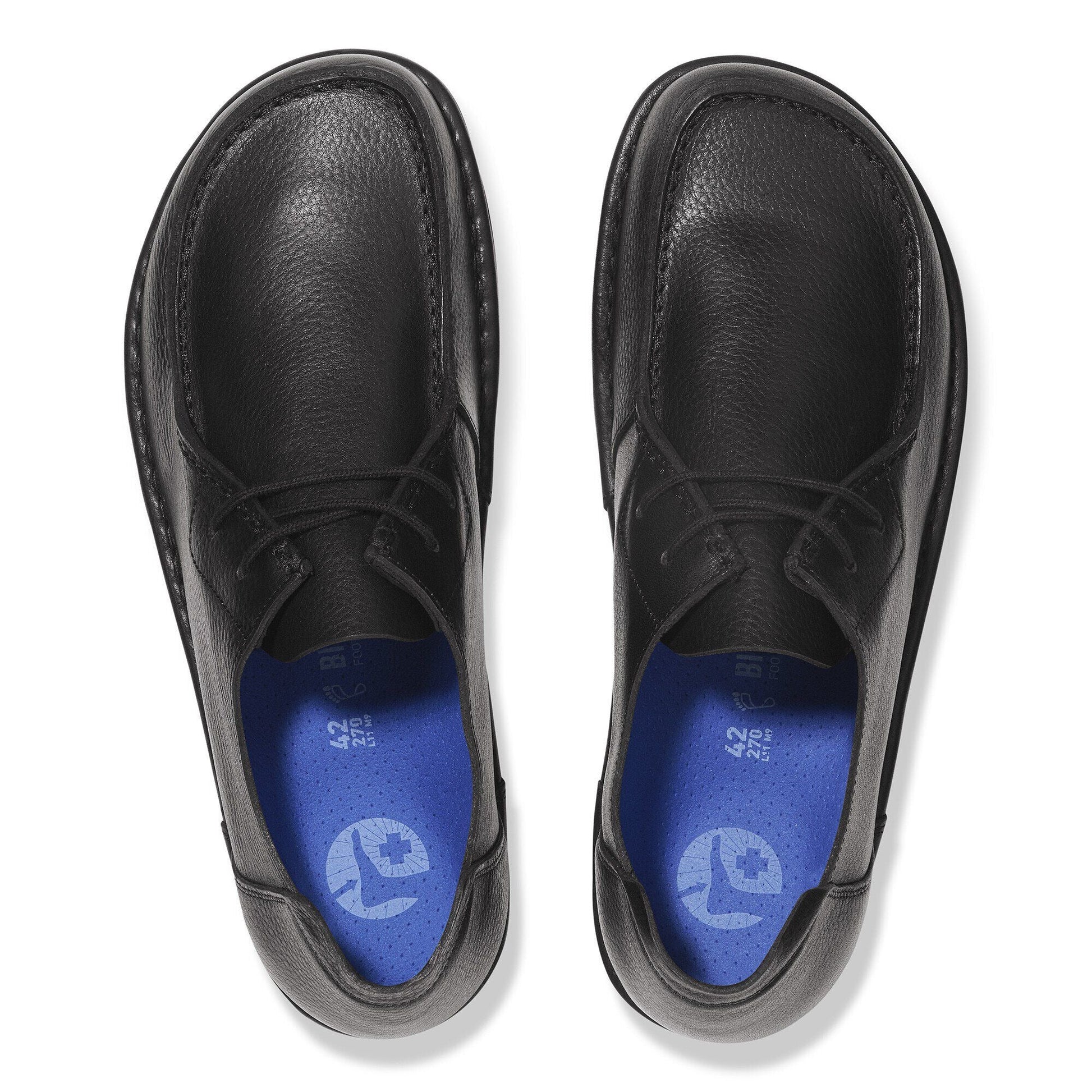 Utti Lace | Leather | Black - shoe - Birkenstock