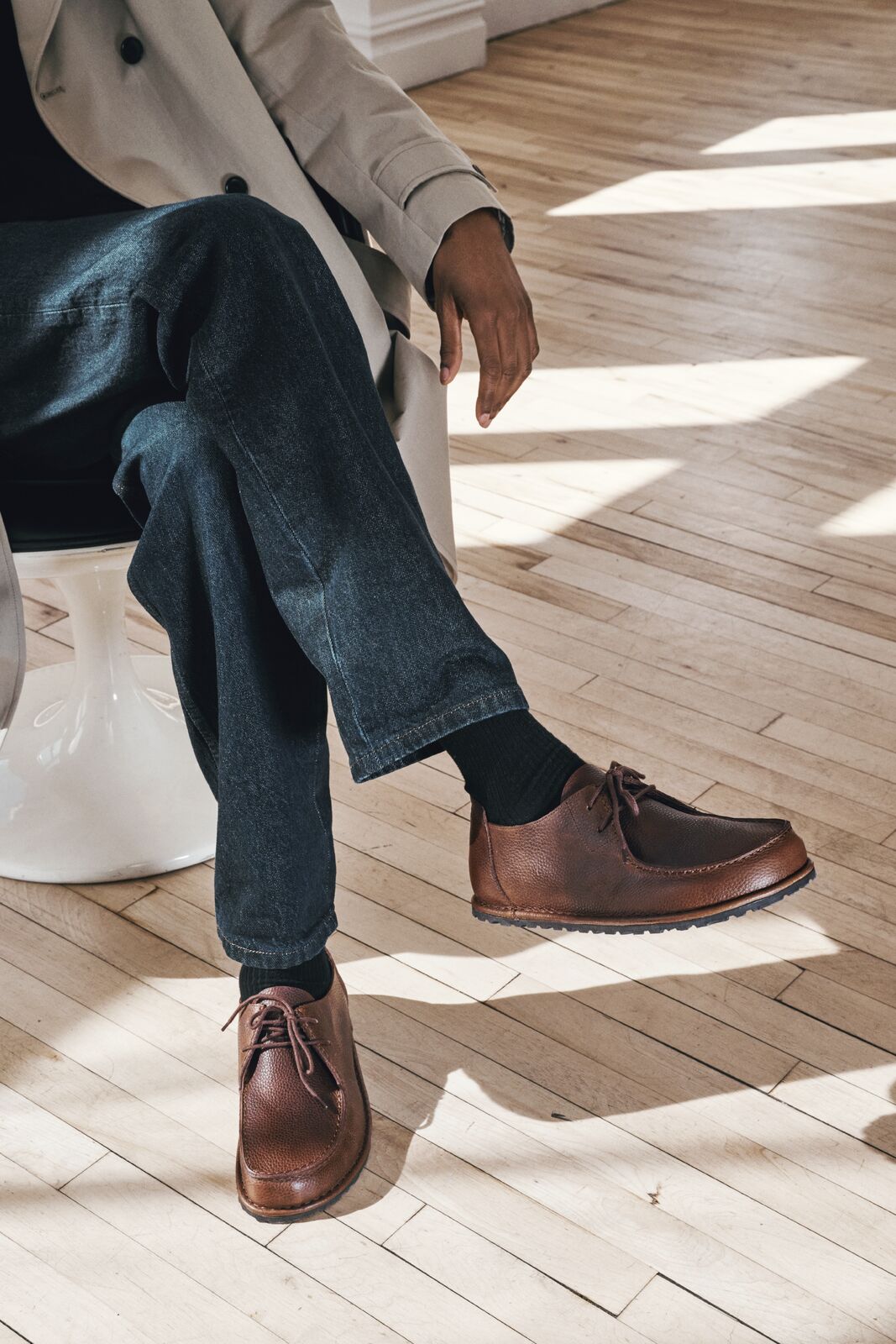 Utti Lace | Leather | Roast - shoe - Birkenstock