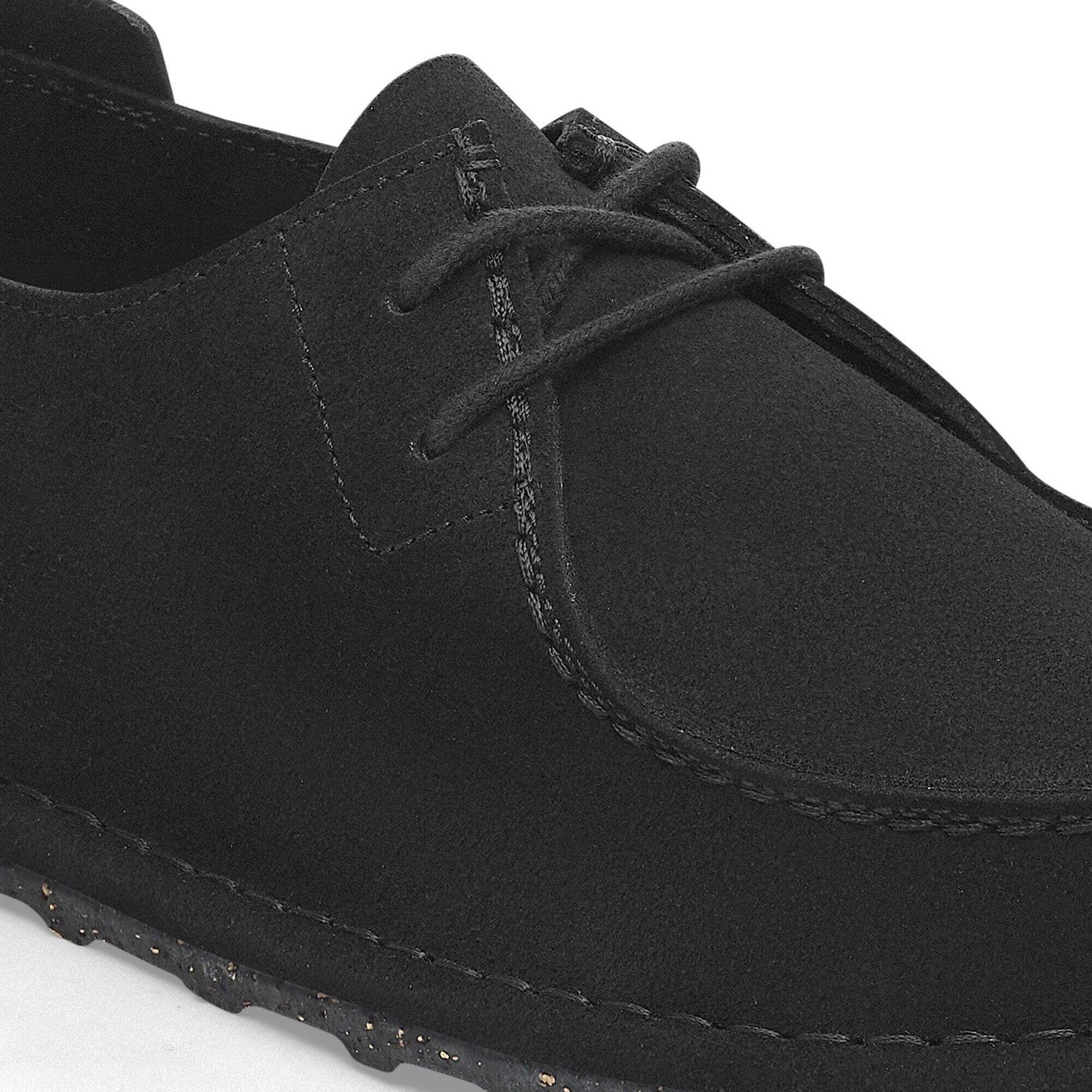 Utti Lace | Men | Suede | Black - shoe - Birkenstock