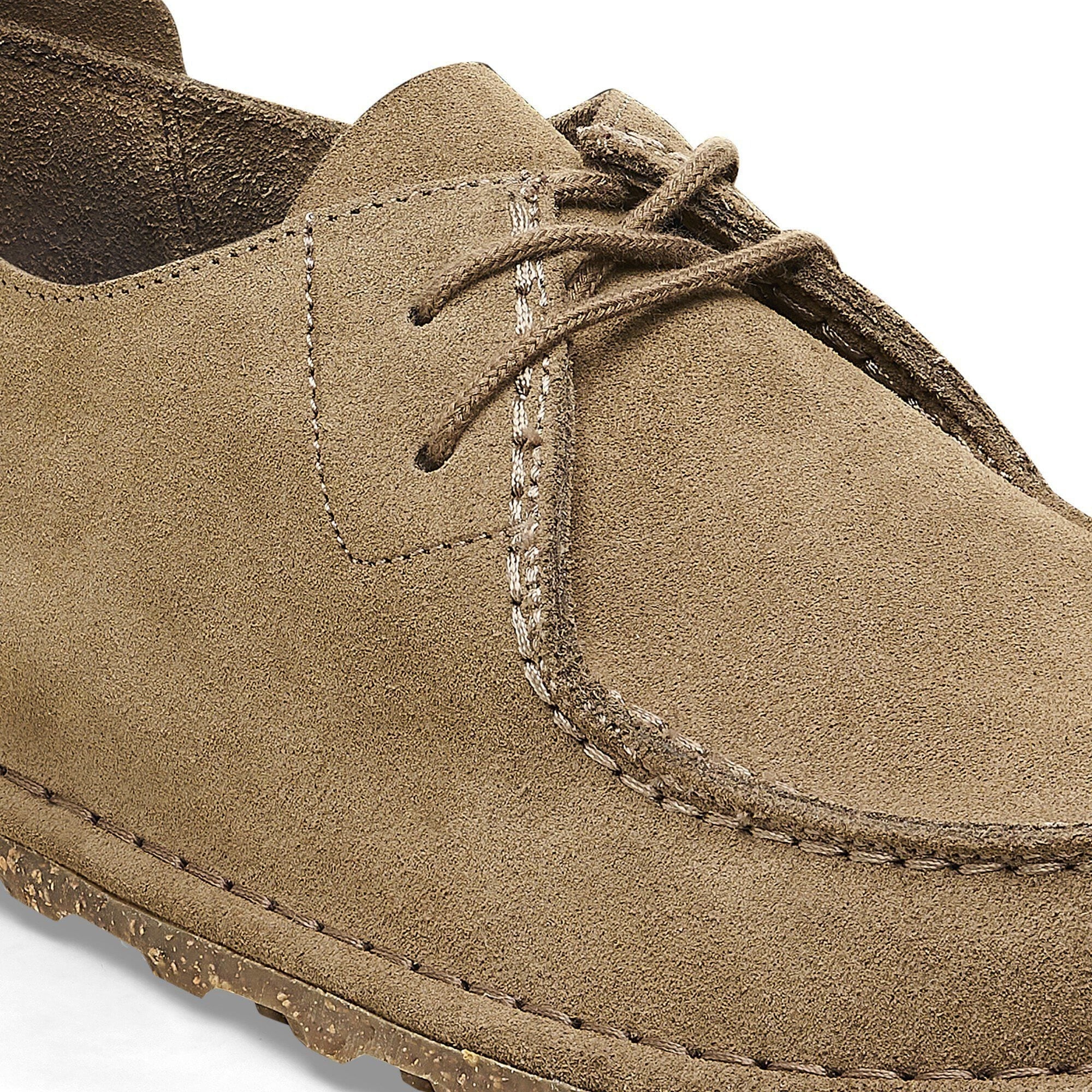 Utti Lace | Suede | Gray Taupe – Birkenstock Midtown