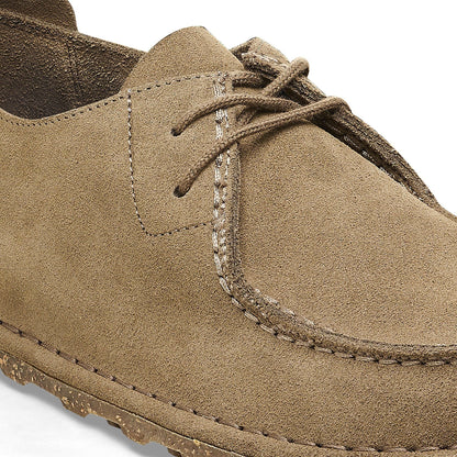 Utti Lace | Suede | Gray Taupe - shoe - Birkenstock