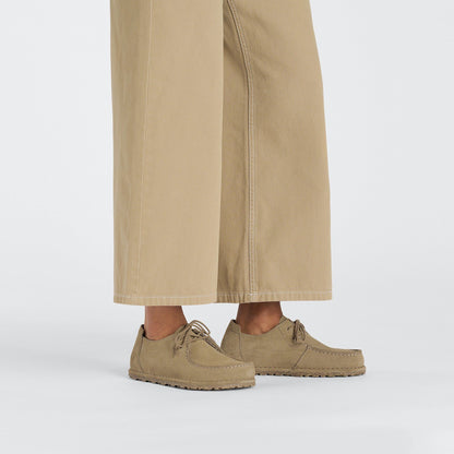 Utti Lace | Suede | Gray Taupe - shoe - Birkenstock