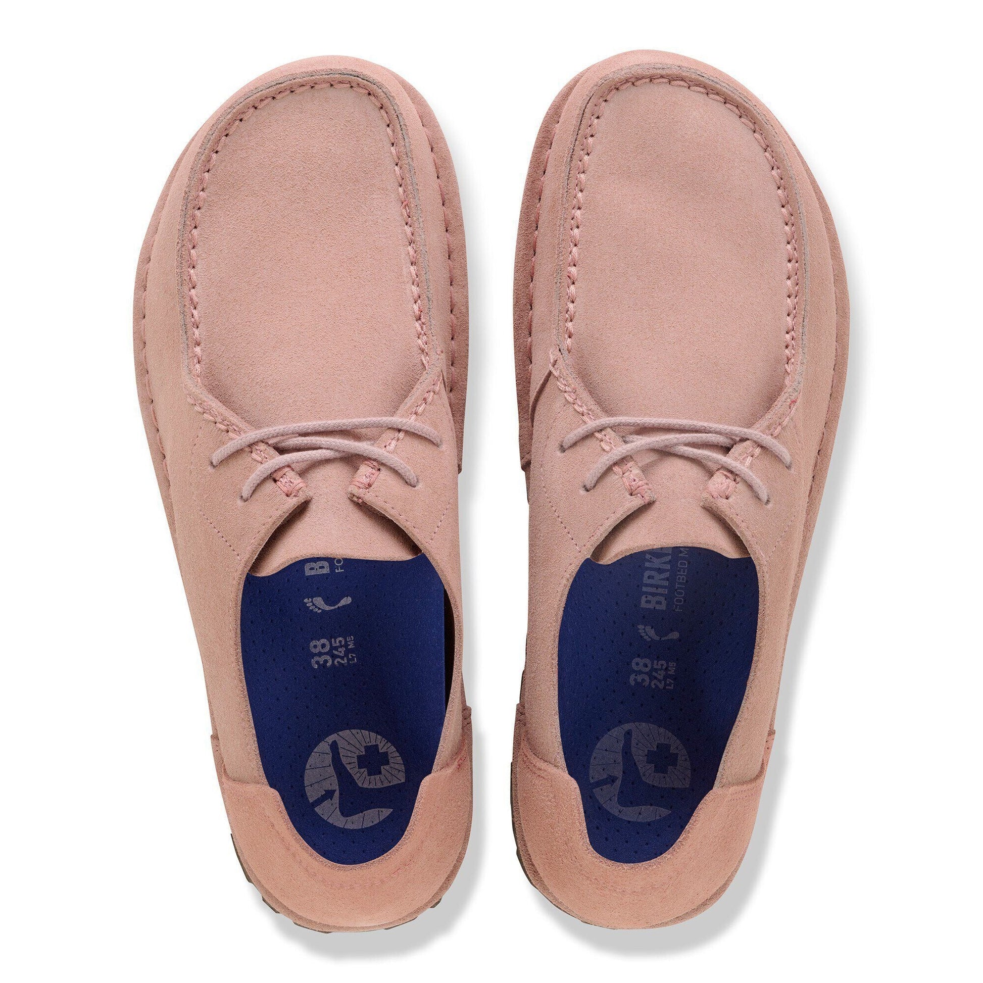 Utti Lace | Suede | Pink Clay - shoe - Birkenstock