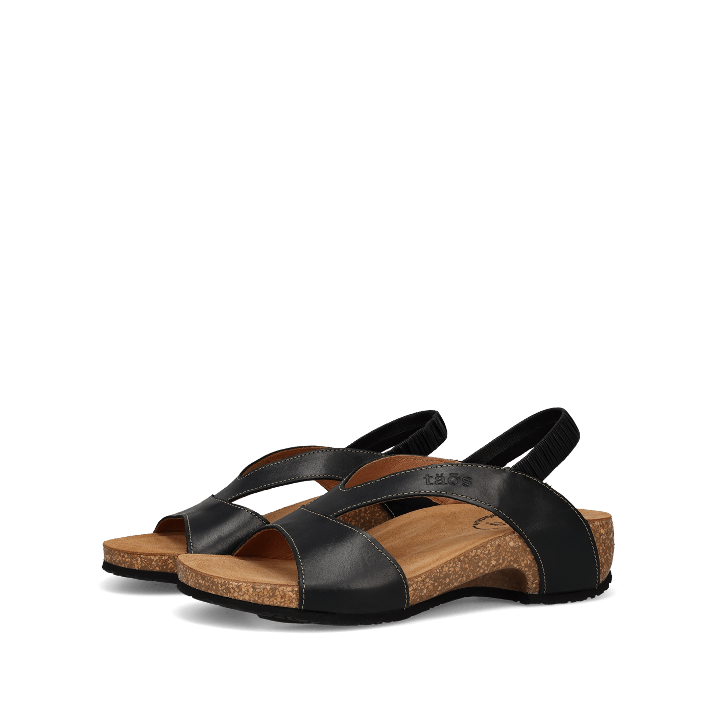 Venture | Leather | Black - Sandals - Taos