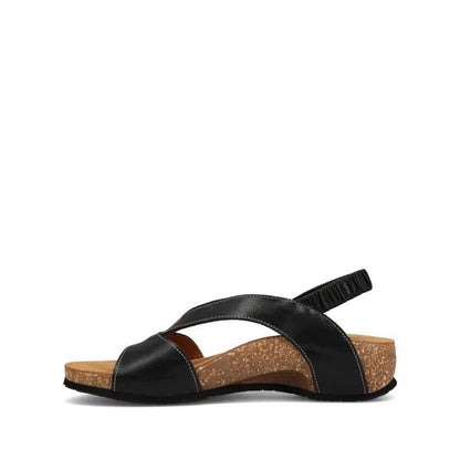 Venture | Leather | Black - sandals - Taos