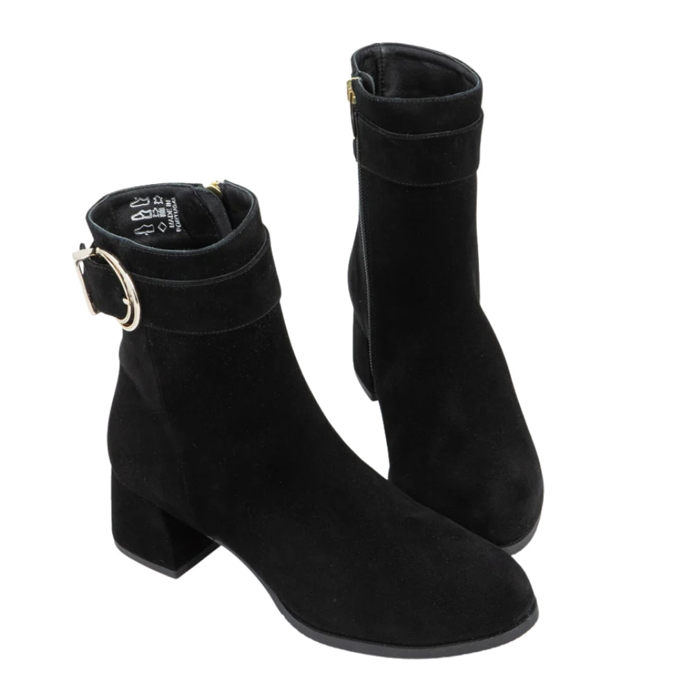 Verse | Suede | Black Noir - Boot - Naot
