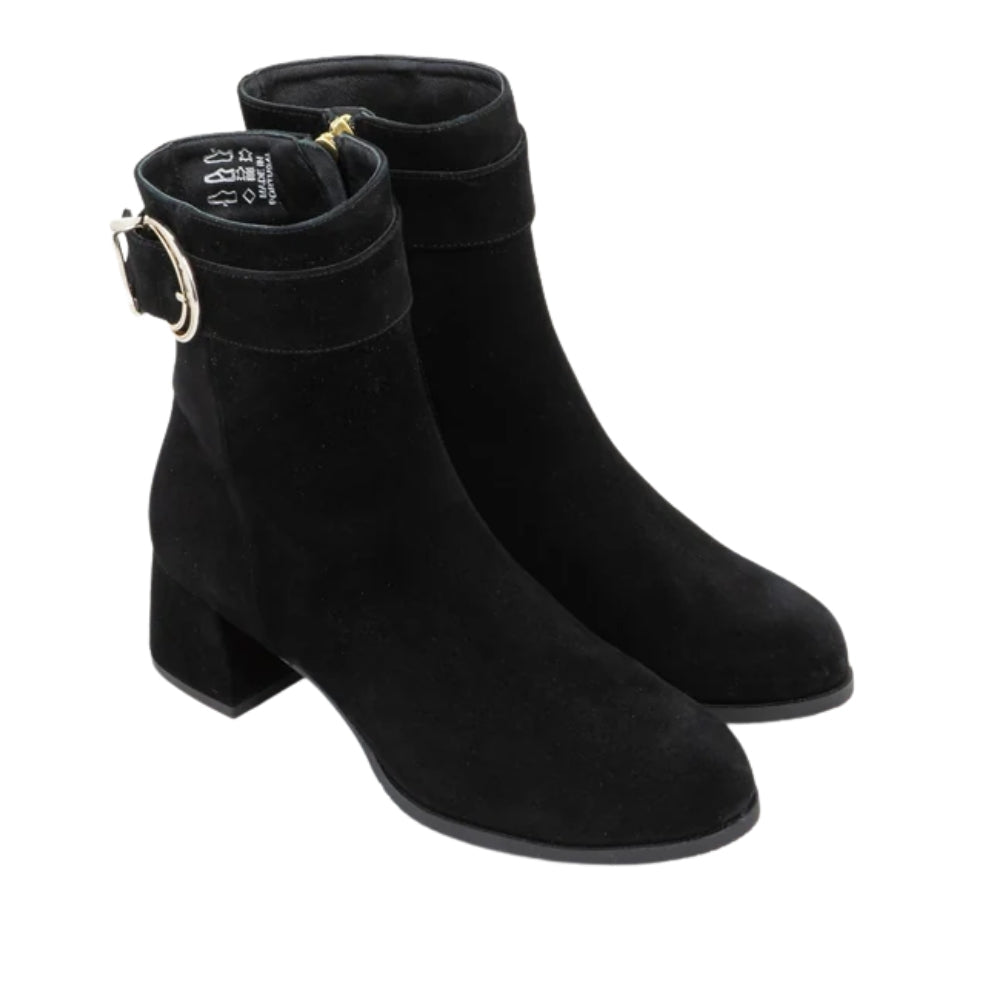 Verse | Suede | Black Noir - Boot - Naot