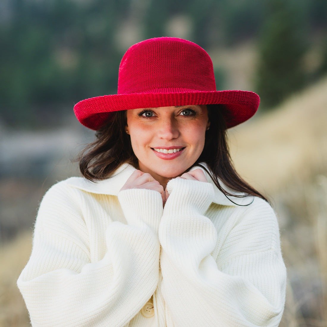 Victoria | Women | Cranberry - Hat - Wallaroo
