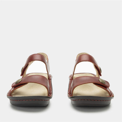 Vienna | Leather | Garnet - Sandals - Alegria