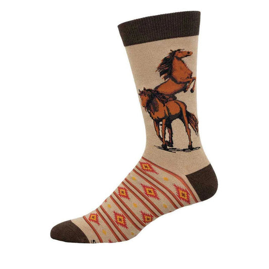 Wild Wild Horses | Bamboo | Men's | Hemp - Socks - Socksmith