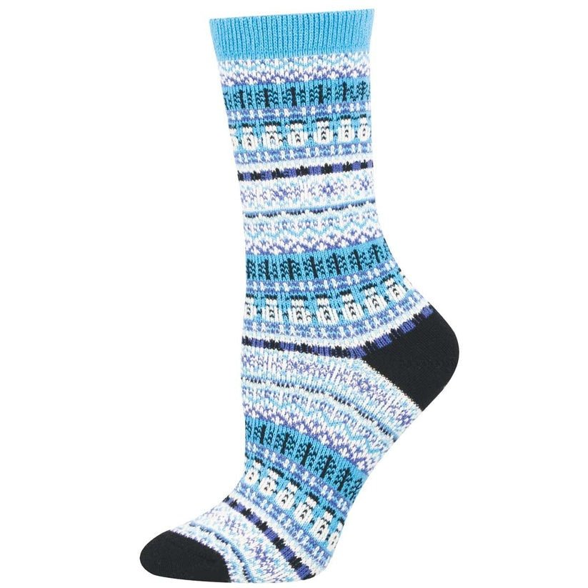 Winter Wonderland | Women | Blue - socks - Socksmith