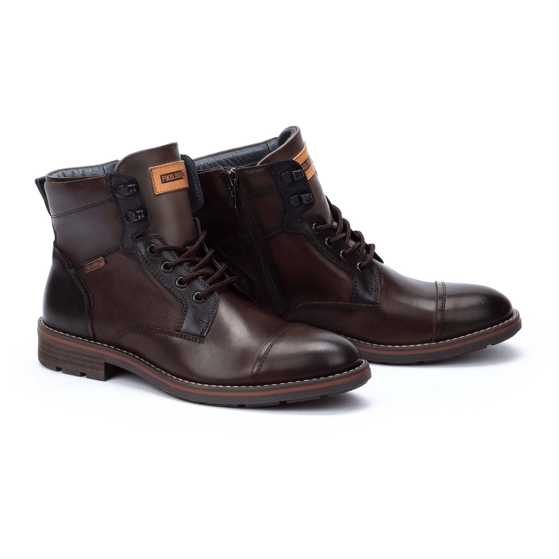 York Dressy Lace Boot | Leather | Men | Olmo - Boot - Pikolinos