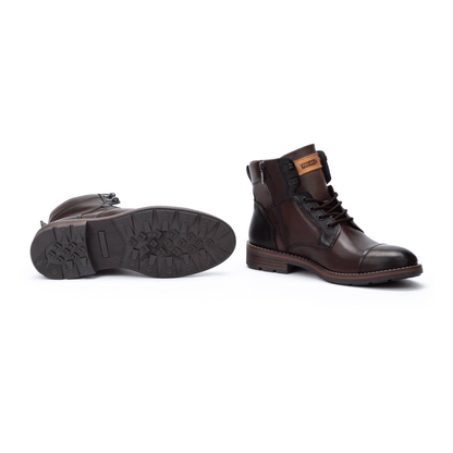 York Dressy Lace Boot | Leather | Men | Olmo - Boot - Pikolinos