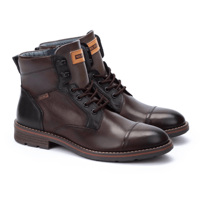 York Dressy Lace Boot | Leather | Men | Olmo - Boot - Pikolinos