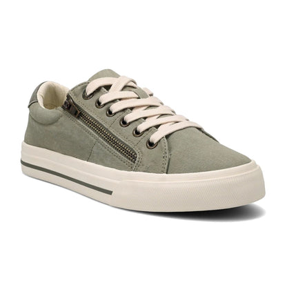 Z Soul | Distressed Canvas | Sage/Olive - shoe - Taos
