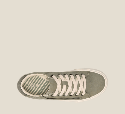 Z Soul | Wide | Canvas | Sage/Olive Distressed - Shoe - Taos