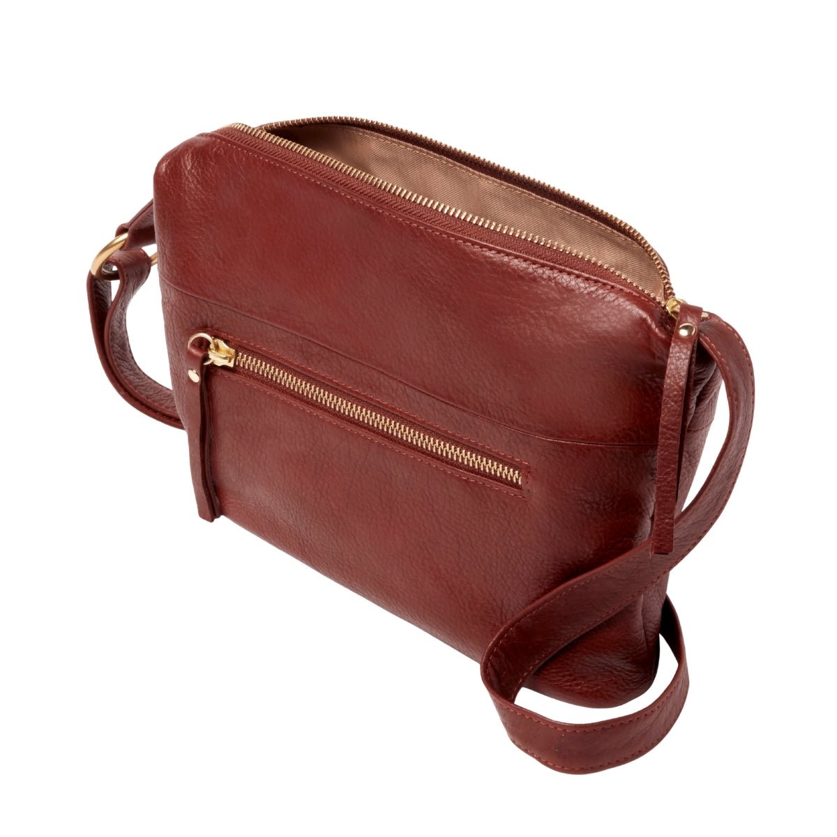 Zella Small Crossbody | Espresso - bag - Osgoode Marley
