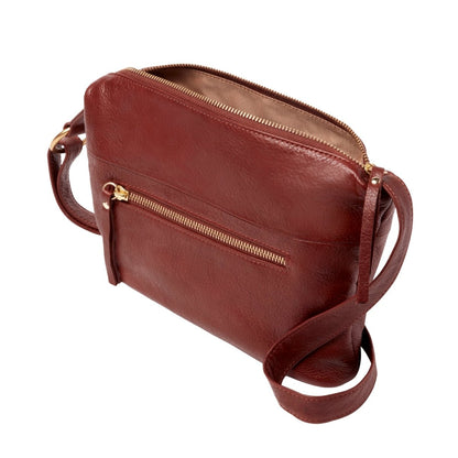 Zella Small Crossbody | Espresso - bag - Osgoode Marley