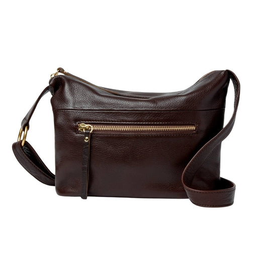 Zella Small Crossbody | Espresso - bag - Osgoode Marley
