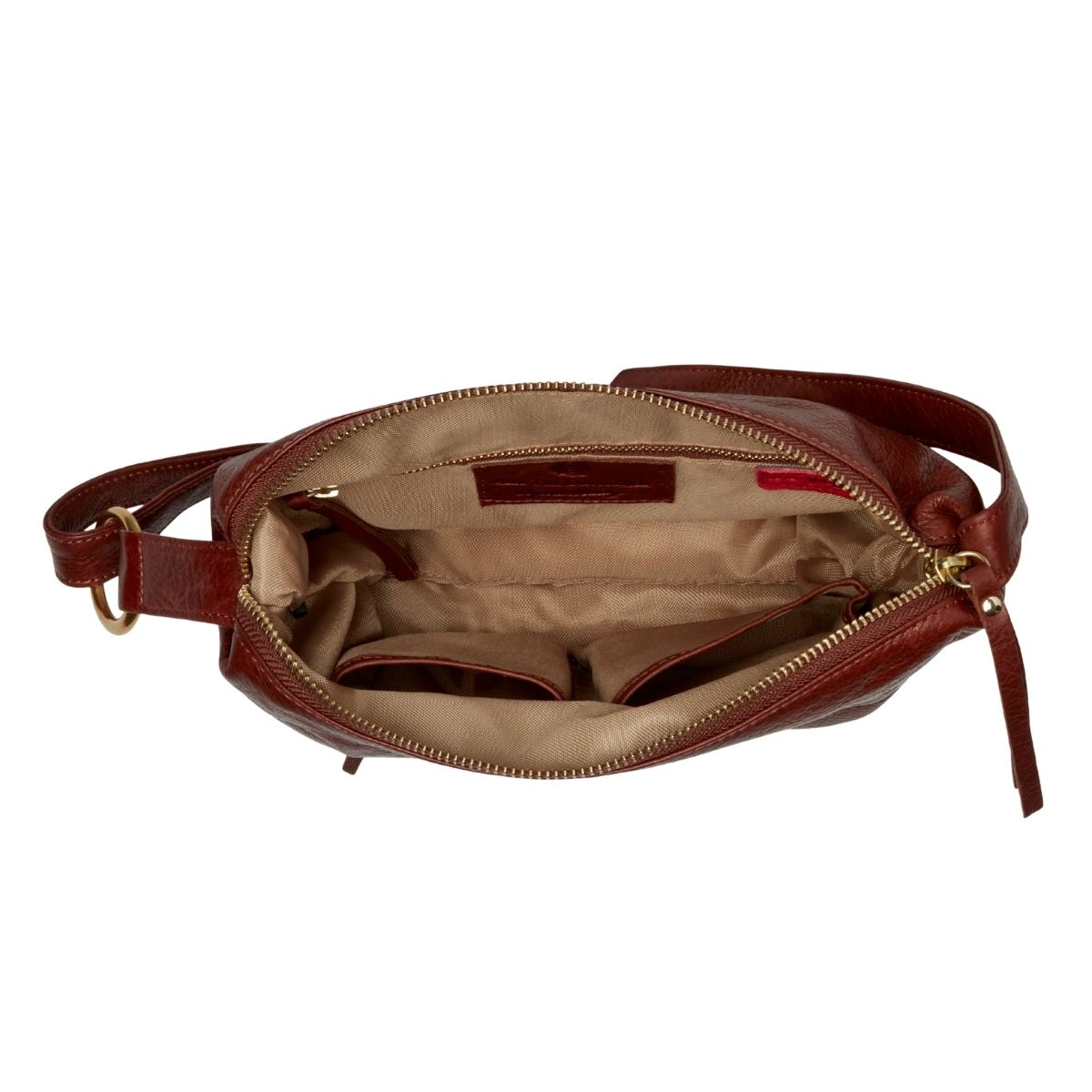 Zella Small Crossbody | Espresso - bag - Osgoode Marley