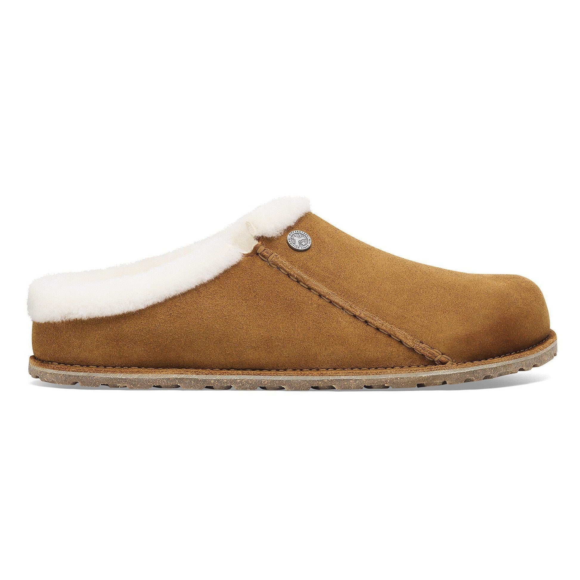 Zermatt Premium Shearling | Suede | Mink - Slipper - Birkenstock