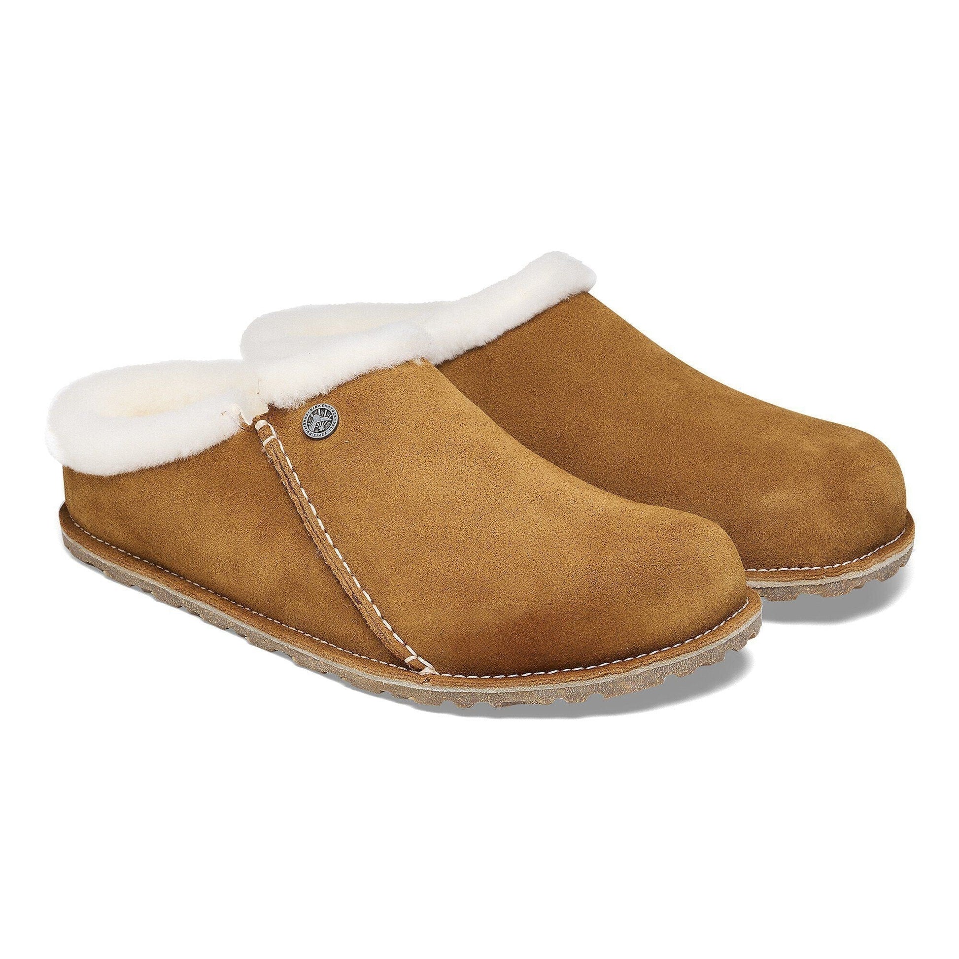 Zermatt Premium Shearling | Suede | Mink - Slipper - Birkenstock
