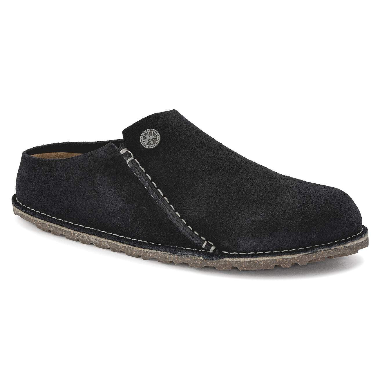 Zermatt Premium | Suede | Midnight Blue - Slipper - Birkenstock