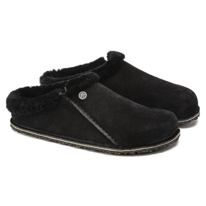 Zermatt Premium | Suede/Shearling | Black - Slipper - Birkenstock
