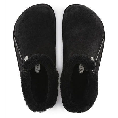 Zermatt Premium | Suede/Shearling | Black - Slipper - Birkenstock