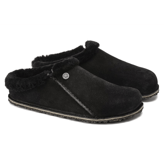 Zermatt Premium | Suede/Shearling | Black - Clog - Birkenstock